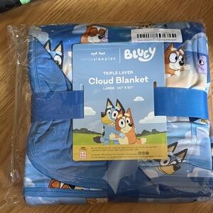 Little Sleepies Bluey Plush Blanket